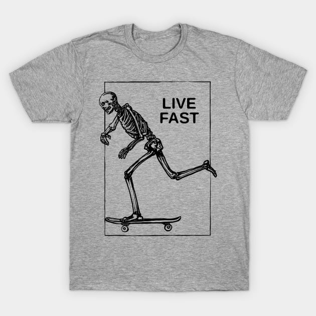 LIVE FAST T-Shirt by ROVO